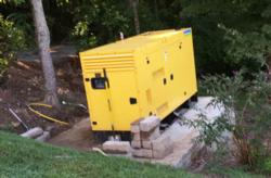 Aksa 150kw Dual Fuel, Natural Gas and LP Gas Generator